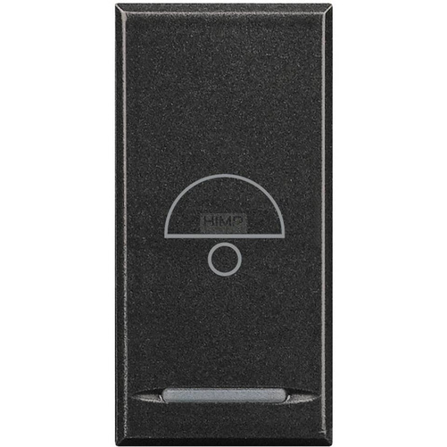 AXOLUTE MYHOME - KLAWISZ "DZWONEK" 1M ANTRACYT Bticino HS4915BB