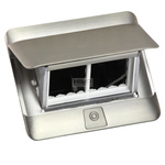 Minipuszka Pop-up do wyposażenia, 4 moduły, stal nierdzewna Legrand 054021