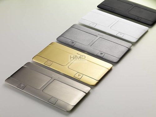 Puszka podłogowa Pop-up do wyposażenia, 8 (2x4) modułów, mosiądz Legrand 054018