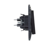 Niloe Step - Łącznik schodowy pojedynczy 10 AX - Czarny Legrand 863506