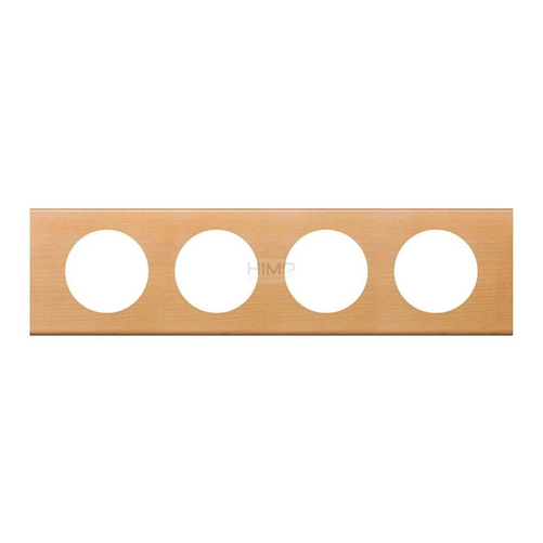 CELIANE - Ramka drewno klonpoczwórna pozioma/pionowa Legrand 069214