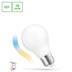 Żarówka LED ściemnialna 5W E-27 COG 230V CCT+DIMM MILKY Wi-Fi Spectrum SMART WOJ+14419