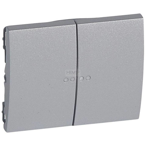 SISTENA LIFE Klawisz METALIC podwójny do mechanizmów podświetlanych Legrand 771379