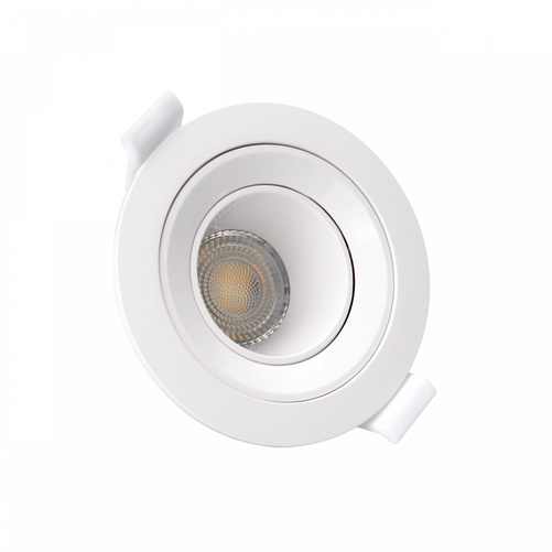 FIALE CORE DEEP GU10 OCZKO GU10 IP20 FI86X34MM BIAŁY OKRĄGŁA RUCHOMA