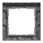 SUNO - Ramka - 1x, Aluminium - Legrand 721511