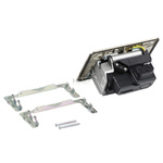 Minipuszka Pop-up do wyposażenia, 4 moduły, stal nierdzewna Legrand 054021