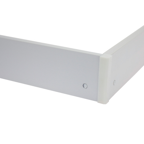 RAMKA DO MONTAŻU NATYNKOWEGO OPRAW ALGINE SLIM / BACKLIGHT SLIM 620x620x43 mm BIAŁY składana