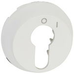 CELIANE - Plakietka łącznika 2-pozycyjnego na klucz biała Legrand 068009