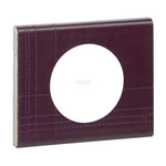 CELIANE - Ramka skóra fiolet pojedyncza Legrand 069441