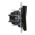 SUNO - Łącznik świecznikowy - 10 AX - 250 V~ - zaciski automatyczne, Czarny - Legrand 721405