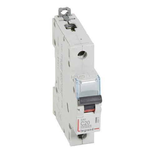 WYŁĄCZNIK NADPRĄDOWY S 311 1P C 20A 10000A SERII DX³ Legrand 409115