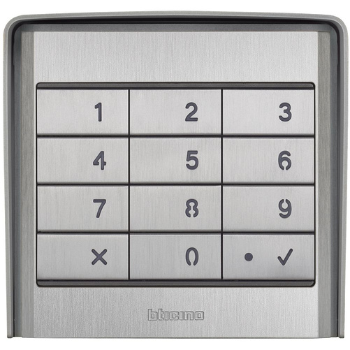 Linea 5000 moduł klawiatury, aluminium – Bticino 345500