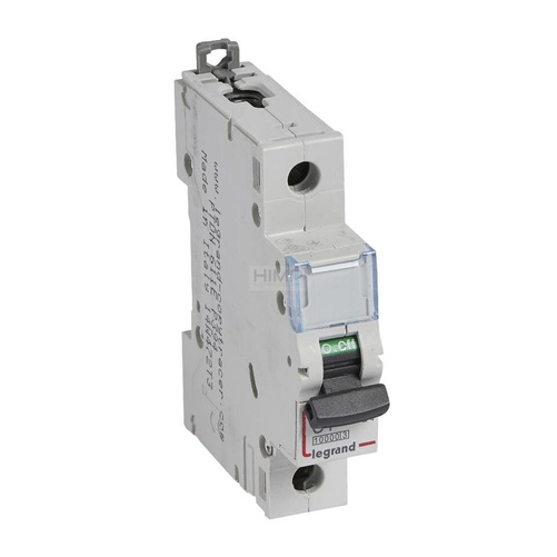 WYŁĄCZNIK NADPRĄDOWY S 311 1P C 4A 10000A SERII DX³ Legrand 409110