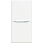 AXOLUTE - Łącznik schodowy 10AX (zaciski śrubowe) 1 moduł AXIAL biały Bticino HD4003N