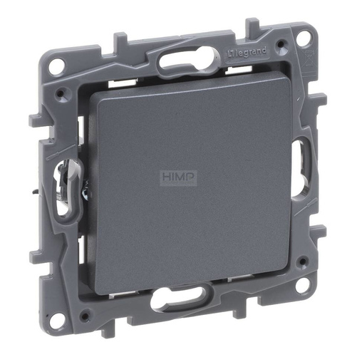 Niloe Selection  - Łącznik schodowy pojedynczy 10 AX - Stalowy Legrand 762301