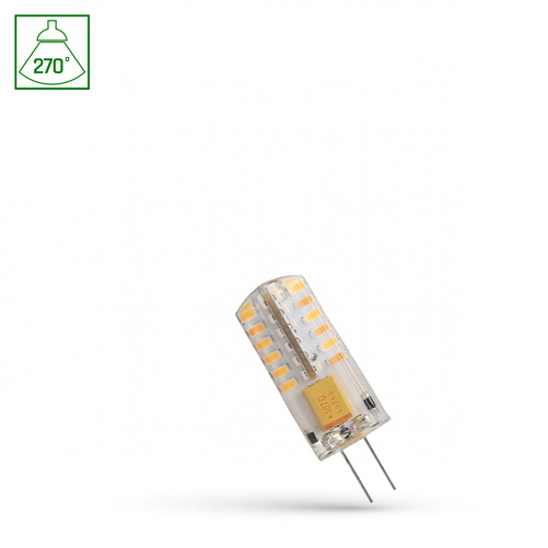 Żarówka LED G4 column 12V 2W Silikon Barwa Ciepła SpectrumLED WOJ+13842