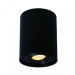 CHLOE GU10 NATYNKOWA GU10 250V IP20 94x125mm CZARNY OKRĄGŁA RUCHOMA