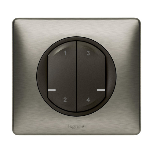 Netatmo - Celiane- łącznik bezprzewodowy 4 scenariusze, Grafit Legrand 067757