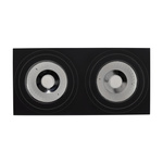 MIRORA AR111 X2 NATYNKOWA GU10 250V IP20 293X145X  85mm CZARNY prostokątna ruchoma