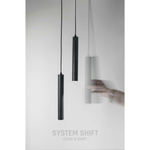 SYSTEM SHIFT - HANGIT oprawa zwis na szynop. 40x297 (935mm kabel) 12W 25st czarny 5 lat gw. DALI