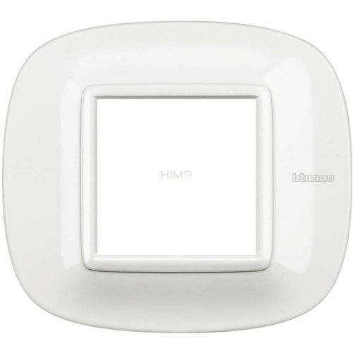 AXOLUTE - Ramka owalna 2 moduły AXOLUTE WHITE Bticino HB4802HD