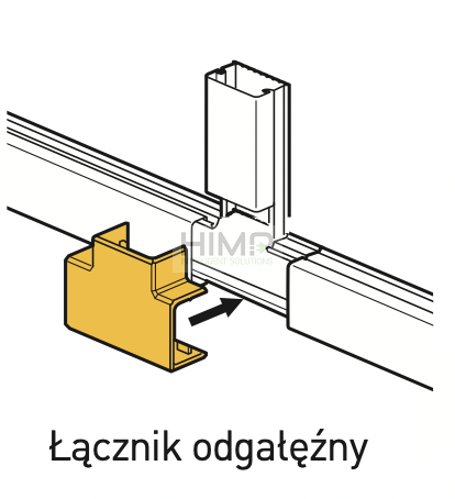 Łącznik odgałęźny do listwy LN Eco 15x10 Legrand 638104