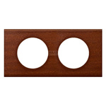 CELIANE - Ramka drewno mahoń podwójna pozioma/pionowa Legrand 069222