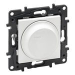 Niloe Step - Ściemniacz obrotowy 5 - 300 W - 2 przewodowy - Aluminium Legrand 863352