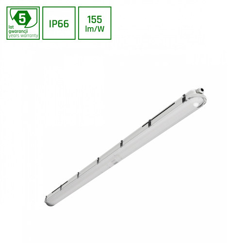 LIMEA GIGANT PRO HERMETYK 1500mm 85W/68W/54W/40W CW 230V 120ST IP66 IK10 1500x80x68mm 5 lat gw.