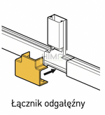Łącznik odgałęźny do listwy LN Eco 15x10 Legrand 638104