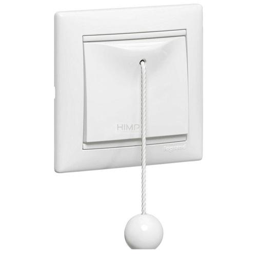 VALENA Przycisk jednobiegunowy z cięgnem BIAŁY 10A-250V~ Legrand 774419