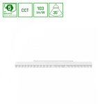 SYSTEM SHIFT CCT- GRID L OPRAWA LINIOWA 440X23X42MM 22W 40ST BIAŁY CCT SWITCH 5 LAT GW.