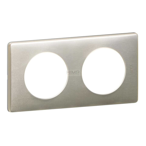 CELIANE - Ramka tytan podwójna pozioma/pionowa Legrand 068902