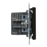 SUNO - Ściemniacz przyciskowy - 240 V~ - 50 Hz - 5 - 75 W ( 10 lamp maks.) dla lamp LED i świetlówek kompaktowych z opcją ściemniania - bez zacisku neutralnego, Czarny - Legrand 721478
