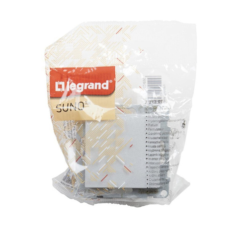 SUNO - Łącznik krzyżowy - 10 AX - 250 V~ - zaciski śrubowe, Aluminium - Legrand 721307