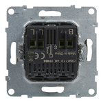 SUNO - Ściemniacz obrotowy - 240 V~ - 50 Hz - 5 - 75 W ( 10 lamp maks.) dla lamp LED z opcją ściemniania - bez zacisku neutralnego, Biały - Legrand 721179