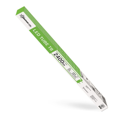 Świetlówka LED TUBE T8 SMD 2835 20W Barwa Neutralna 28X1500 glass SPECTRUM WOJ+22307_20W