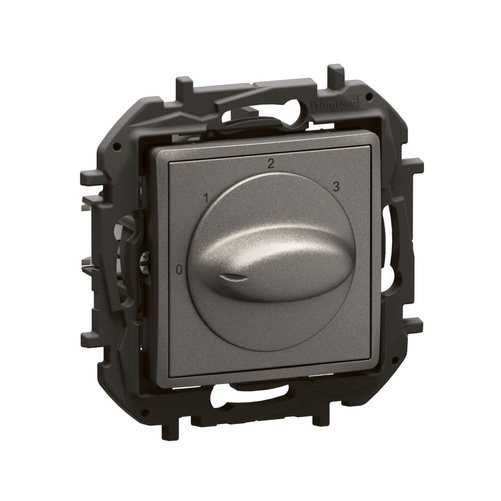 NOWE NILOE - ŁĄCZNIK WENTYLACJI 4 POZYCJE STALOWY - Legrand NP660MG