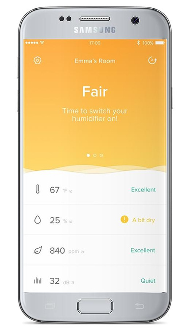 Inteligentny Miernik jakości powietrza NETATMO
