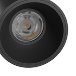 ORBITO NATYNKOWA 10W WW 230V 40ST IP44 UGR<19 RA90 FI75X100MM CZARNY OKRĄGŁA 5 LAT