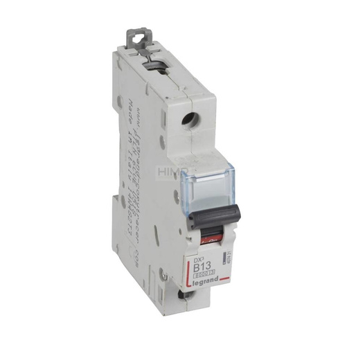 WYŁĄCZNIK NADPRĄDOWY S 301 1P B 13A 6000A SERII DX³ Legrand 407431