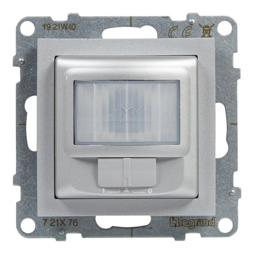 SUNO - Łącznik automatyczny z możliwością ustawienia bez zacisku neutralnego, Aluminium - Legrand 721376