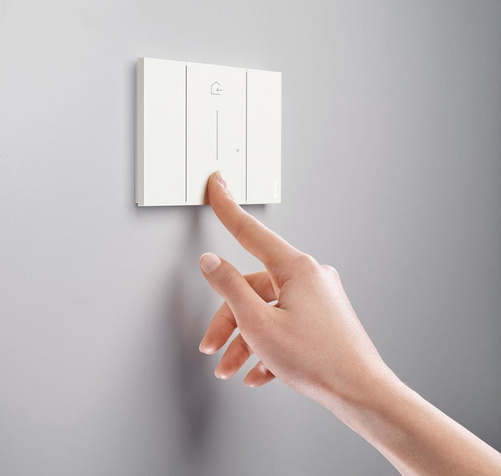 Living Now with Netatmo - Łącznik bezprzewodowy wyjście/powrót mechanizm 2M Legrand K4570CW