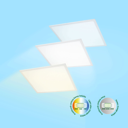 ALGINE PANEL BACKLIGHT 26W/36W/46W CCT 230V 90ST IP20 UGR<19 300X1200X34MM BIAŁY 5 LAT GWARANCJI