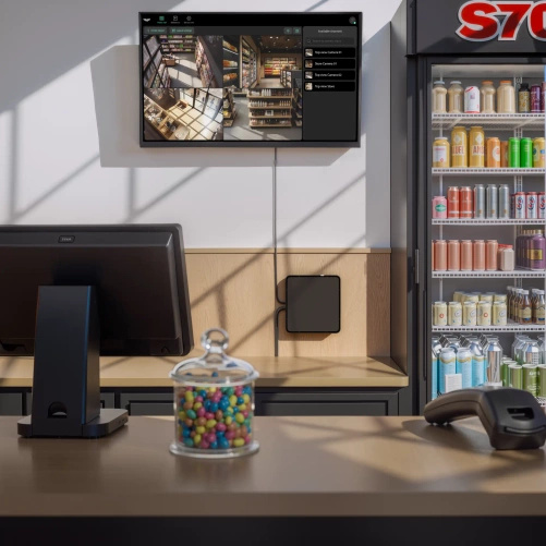 Rejestrator sieciowy NVR HAC 8-kanałowy z wyjściem HDMI - czarny AJAX SYSTEMS 134499.122.BL1