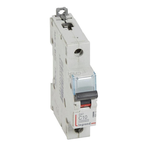 WYŁĄCZNIK NADPRĄDOWY S 311 1P C 10A 10000A SERII DX³ Legrand 409112