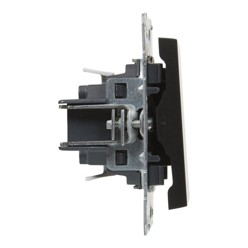 SUNO - Łacznik jednobiegunowy - 10 AX - 250 V~ - zaciski automatyczne, Czarny - Legrand 721401