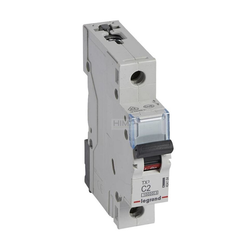 WYŁĄCZNIK NADPRĄDOWY S 311 1P C 2A 10000A SERII TX³ Legrand 404164