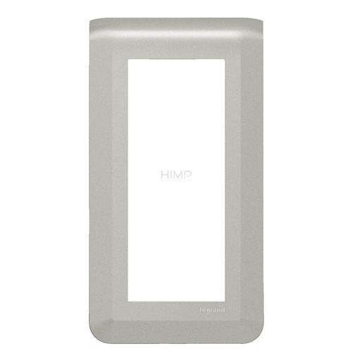 MOSAIC - Ramka 5 modułowa pionowa - Aluminium Legrand 079325L