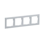 SUNO - Ramka - 4x, Aluminium - Legrand 721514